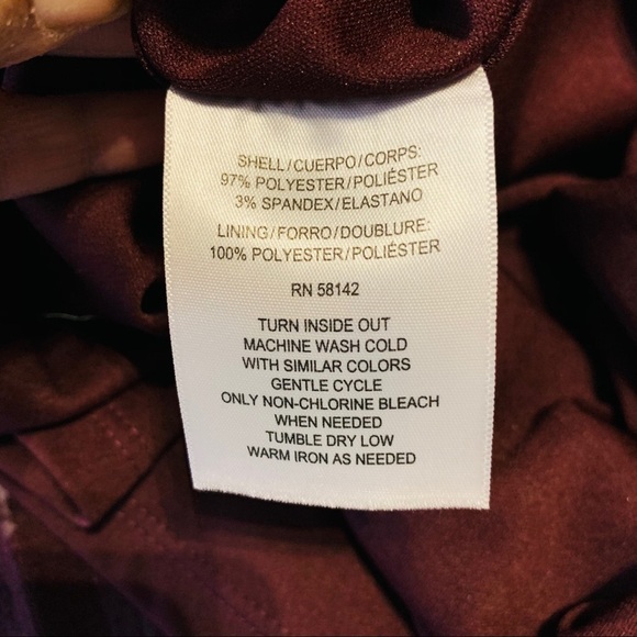 Wisp A-Line Long Sleeve Textured Dress Size 8 - Picture 6 of 6